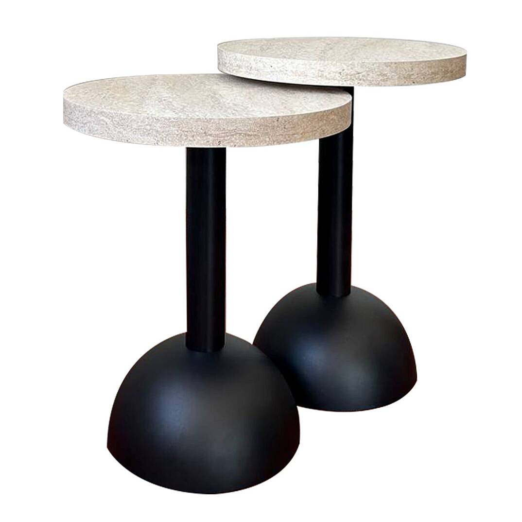 Mushroom İkili Yan Sehpa - 1