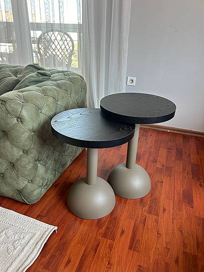 Mushroom İkili Yan Sehpa - 15