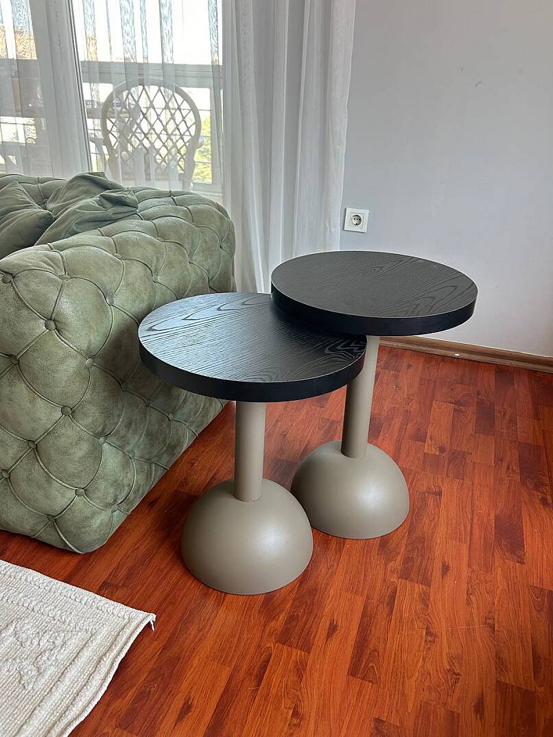 Mushroom İkili Yan Sehpa - 15